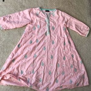 Girls pink kameez kurta (Limelight)